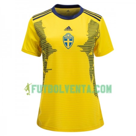 Camiseta de fútbol Suecia 1ª equipación Copa Mundial Femenina 2019